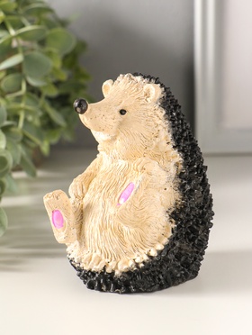 Фигурка гипс «Ёжик»,11×8×6 см, цветной  (артикул 10982526)  большой выбор товаров оптом и в розницу по низким ценам с доставкой