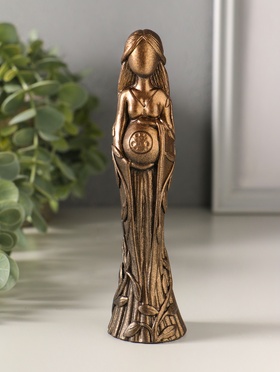 Фигурка - оберег «Луна», 15×4×4 см, гипс под бронзу винтаж  (артикул 10982528)  большой выбор товаров оптом и в розницу по низким ценам с доставкой