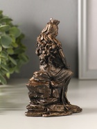 Фигурка «Богиня с рогом изобилия», 13×8×4 см, гипс под бронзу винтаж  (артикул 10982532)  большой выбор товаров оптом и в розницу по низким ценам с доставкой