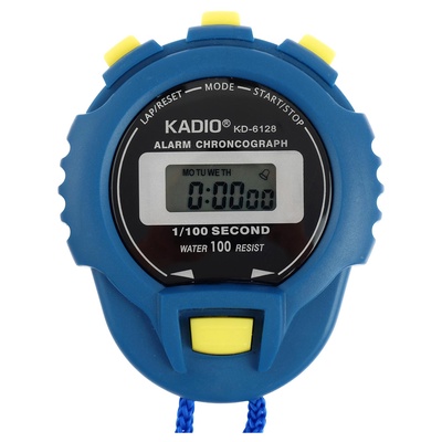 УЦЕНКА Секундомер, 1 отсечка, синий