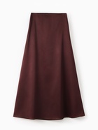 Юбка макси женская MINAKU, размер 40, цвет шоколад - фото 68978275