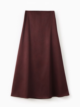 Юбка макси женская MINAKU, размер 40, цвет шоколад