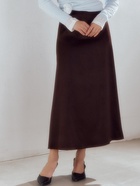 Юбка макси женская MINAKU, размер 42, цвет шоколад - Фото 4