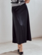 Юбка макси женская MINAKU, размер 50, чёрная - Фото 4