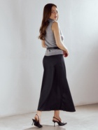 Юбка макси женская MINAKU, размер 52, чёрная - Фото 5