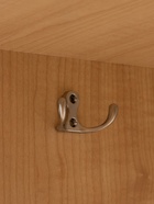 УЦЕНКА Шкаф для детского сада 2 секции с нишей под скамью Скандинавия, 648х320х1300, Клен Танзау/Сер - Фото 6