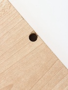 УЦЕНКА Шкаф для детского сада 2 секции с нишей под скамью Скандинавия, 648х320х1300, Клен Танзау/Сер - Фото 9