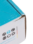 УЦЕНКА Смеситель для раковины ZEIN Z3691, однорычажный, высота излива 9 см, графит - Фото 12