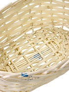 УЦЕНКА Набор 3 шт. корзин плетеных 47×39×14 40×32×15 33×25×13 см, ПЛЕТ ручка h=26/23/20 см белый 99048 10987429