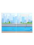 Книжка с наклейками «Транспорт. В городе», 8 стр. - фото 68978421