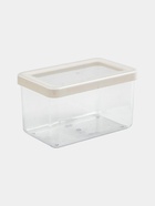 УЦЕНКА Емкость для сыпучих продуктов 1.1 л, 16×10×9.5 см, «Степ», белая - Фото 2