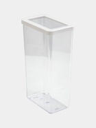 УЦЕНКА Емкость для сыпучих продуктов 3.2 л, 16×10×28 см, «Степ», белая 10987452