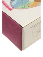 УЦЕНКА Развивающий музыкальный коврик ZABIAKA, звуковые и световые эффекты, розовый - Фото 6