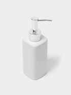 УЦЕНКА Набор для ванной «Джун белый», 4 предмета, мыльница. дозатор для мыла, 2 стакана 10987481