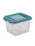 УЦЕНКА Контейнер пищевой Grand HobbyLife 800 мл, квадратный, с крышкой на двух зажимах МИКС 103511 - Фото 2