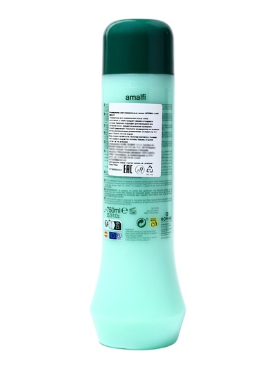 Кондиционер для волос AMALFI Normal hair для вьющихся и спутанных волос, 750 мл