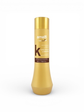 Кондиционер для волос AMALFI Keratin Argan с кератином и аргановым маслом для вьющихся волос, 750 мл