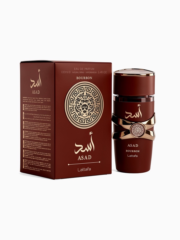Парфюмерная вода мужская Lattafa ASAD BOURBON, 100 мл (по мотивам The Most Wanted Azzaro) - Фото 1