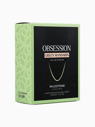 Парфюмерная вода женская Milestone OBSESSION GREEN MANDARIN, 100 мл