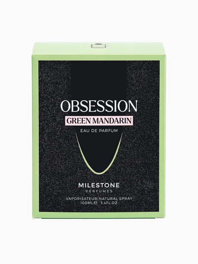 Парфюмерная вода женская Milestone OBSESSION GREEN MANDARIN, 100 мл