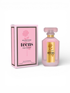 Парфюмерная вода женская Milestone TEENS PINK FLOWER, 100 мл (мотив VictSecTearsSugarFleur)