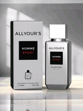 Парфюмерная вода мужская ALL YOUR'S HOMME SPORT, 35 мл (мотив Allure Homme Sport Chanel)