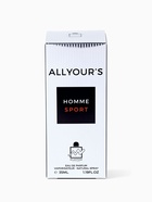 Парфюмерная вода мужская ALL YOUR'S HOMME SPORT, 35 мл (мотив Allure Homme Sport Chanel) - Фото 4