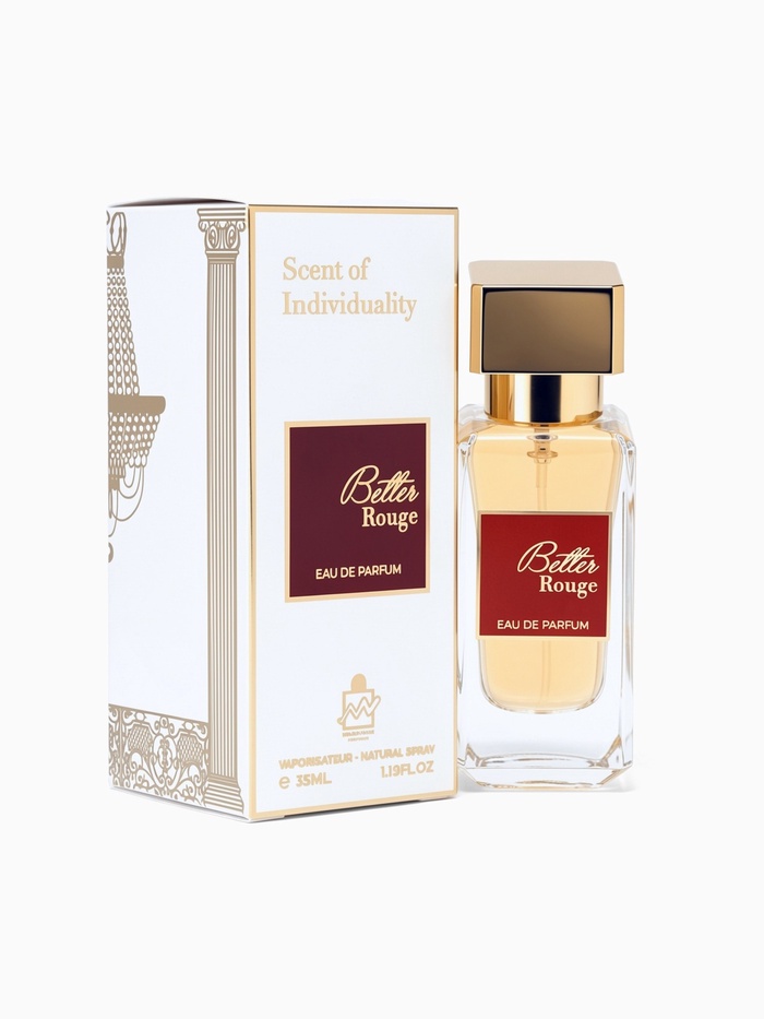 Парфюмерная вода унисекс BETTER ROUGE, 35 мл (мотив Baccarat Rouge 540) - Фото 1