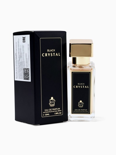 Парфюмерная вода женская Milestone BLACK CRYSTAL, 35 мл (по мотивам Versace Crystal Noir)