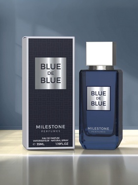 Парфюмерная вода мужская Milestone BLUE DE BLUE, 35 мл (по мотивам Bleu De Chanel)