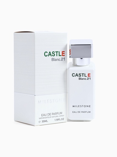 Парфюмерная вода мужская Milestone CASTLE BLANC.21, 35 мл (мотив Eau De Lacoste Blanc)