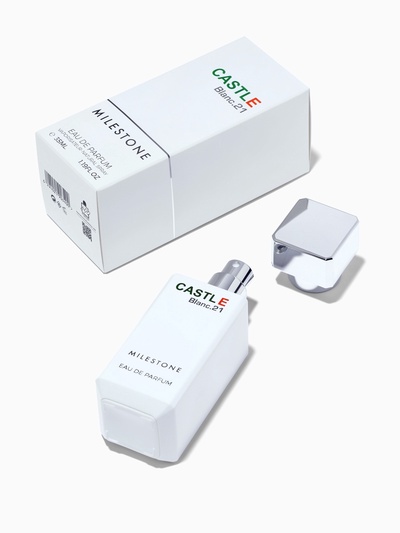 Парфюмерная вода мужская Milestone CASTLE BLANC.21, 35 мл (мотив Eau De Lacoste Blanc)