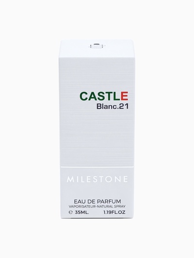 Парфюмерная вода мужская Milestone CASTLE BLANC.21, 35 мл (мотив Eau De Lacoste Blanc)