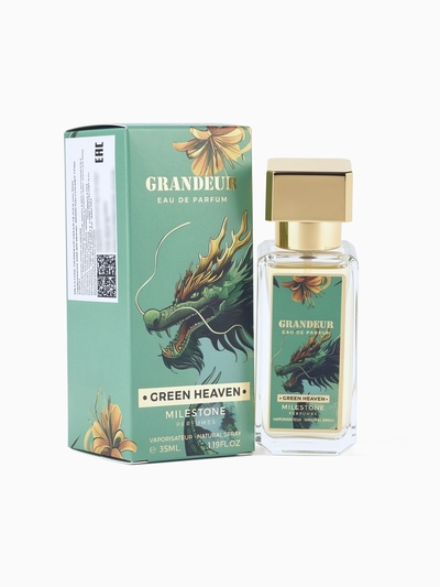 Парфюмерная вода мужская Milestone GRANDEUR GREEN HEAVEN, 35 мл (мотив Jean Paul Gaultier)