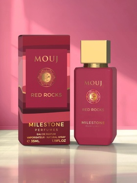 Парфюмерная вода женская Milestone MOUJ RED ROCKS, 35 мл (по мотивам Amouage Crimson Rocks)