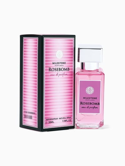 Парфюмерная вода женская Milestone ROSEBOMB, 35 мл (по мотивам Victoria'S Secret Bombshell)