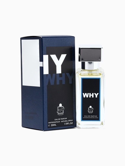 Парфюмерная вода мужская Milestone WHY, 35 мл