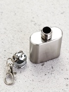 Подарочный набор мужской: гель для душа граната 250 мл и брелок фляжка, Чистое счастье - фото 68978590