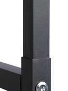 УЦЕНКА Прихожая Базовая, 400×255×1600, металл, чёрная - Фото 4