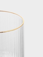 Набор стаканов Magistro «Орион», 320 мл, 10×7.8 см, 6 шт., с золотой отводкой, стекло, прозрачный - Фото 4