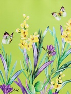 Пакет подарочный ламинированный, «Цветочное поле», сиреневый с зелёным, 18×22.3×10 см - фото 68978649