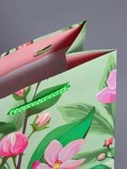 Пакет подарочный ламинированный «Весеннее признание», травяной, 18×22.3×10 см - фото 68978675