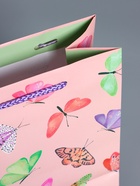 Пакет подарочный ламинированный «Крылья счастья», розовый, 18×22.3×10 см - фото 68978681