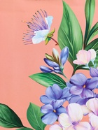 Пакет подарочный ламинированный «Цветы эмоций», персиковый, 18×22.3×10 см - фото 68978757