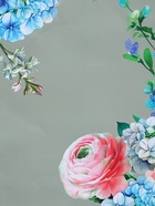 Пакет подарочный ламинированный «Полевые цветы», персиковый с розовым, МИКС, 33×42.5×10 см - Фото 11