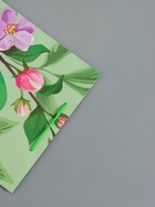 Пакет подарочный ламинированный «Весеннее признание», зелёный, 26×12×32 см - фото 68978850