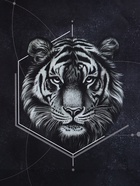 Пакет подарочный ламинированный «Сила характера», чёрный, 26×12×32 см - фото 68978883