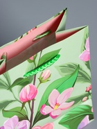 Пакет подарочный ламинированый «Весеннее признание», травяной, 11.5×14.5×6.5 см - фото 68978903