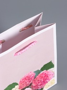 Пакет подарочный ламинированый «От всей души», пыльная роза, 11.5×14.5×6.5 см - фото 68978927