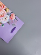 Пакет подарочный ламинированный «Нежность без слов», сиреневый, 11.5×14.5×6.5 см - Фото 7